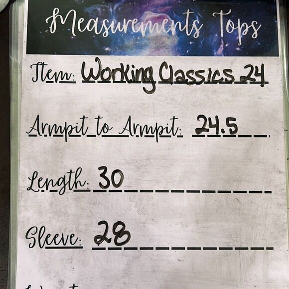 Working Classics Design & Co Button Down Shirt Iridescent Purple Size 24 - Picture 5 of 11